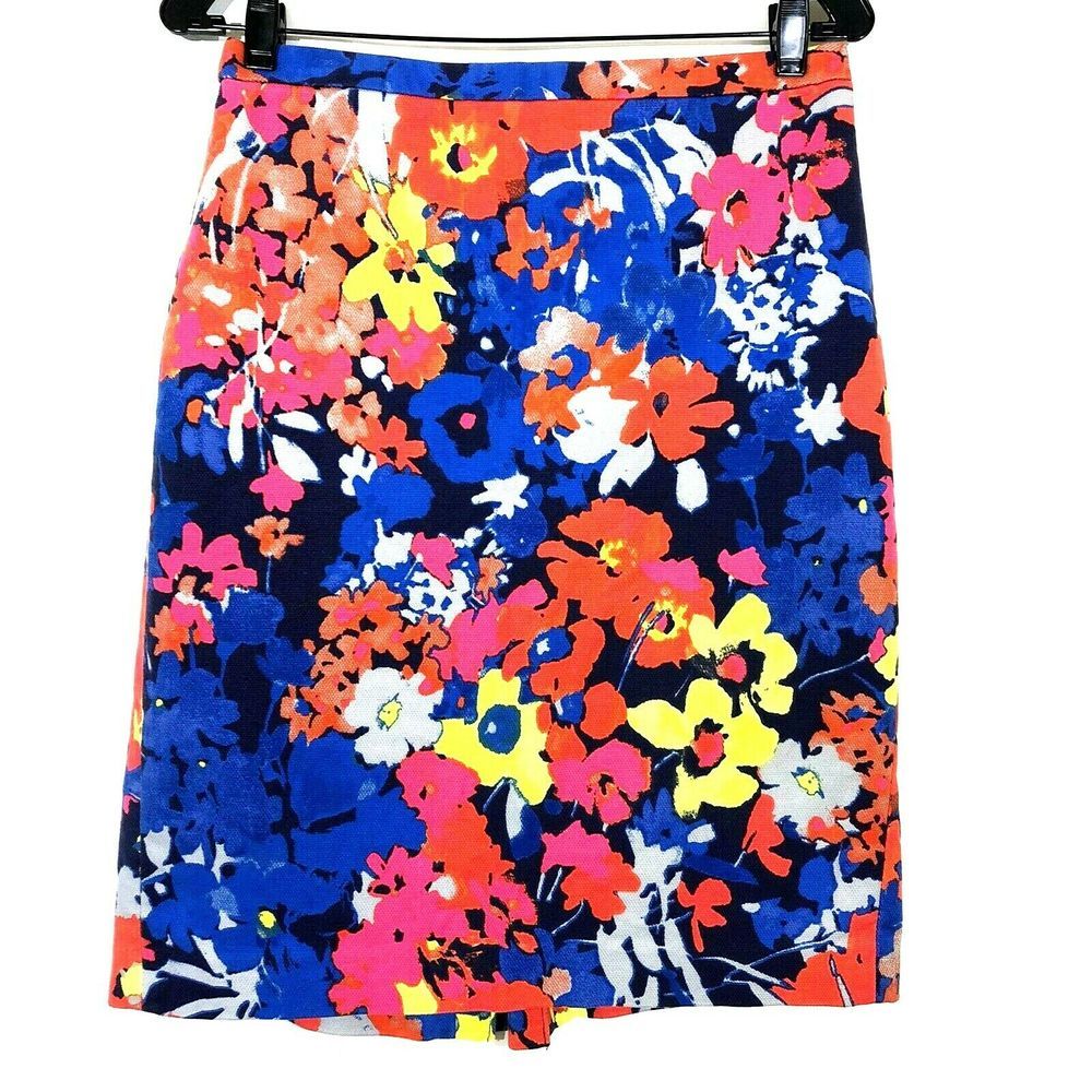 LOFT | Floral Print Pencil Skirt